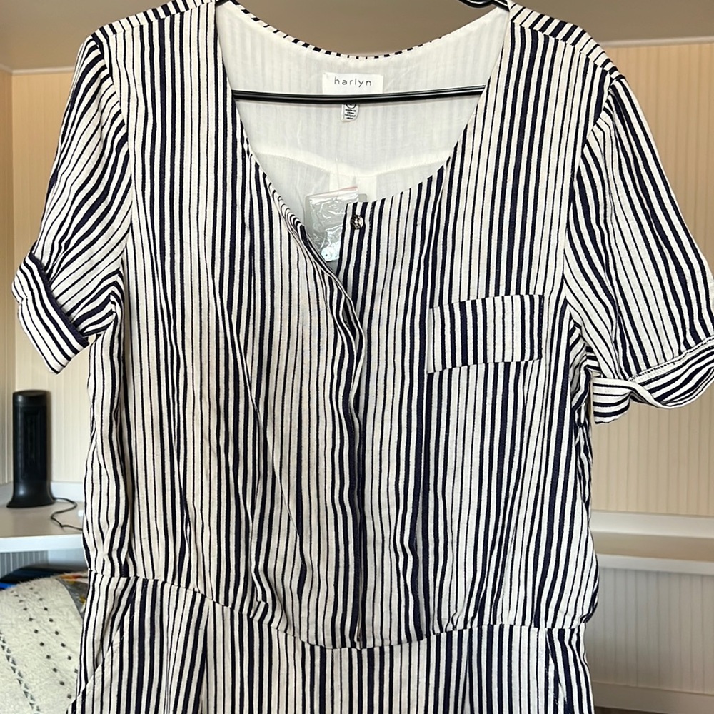 Anthropologie wide leg jumpsuit